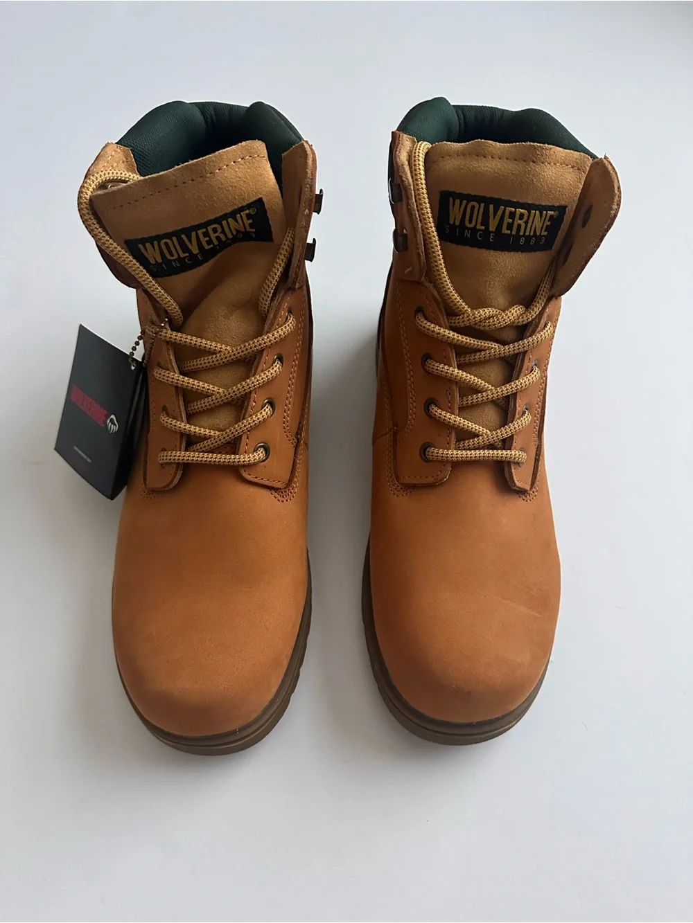 Wolverine Wheat Lace-Up Men's Work Boots